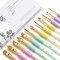 Artify Paint Brushes for Kids, 12-Sizes Paint Brush Set for Kid's Arts and Crafts, Ergonomic Donuts Handle | Macaron Colors Kids Paint Brushes, for Acrylic, Oil, Watercolor, Gouache, Paint by Numbers